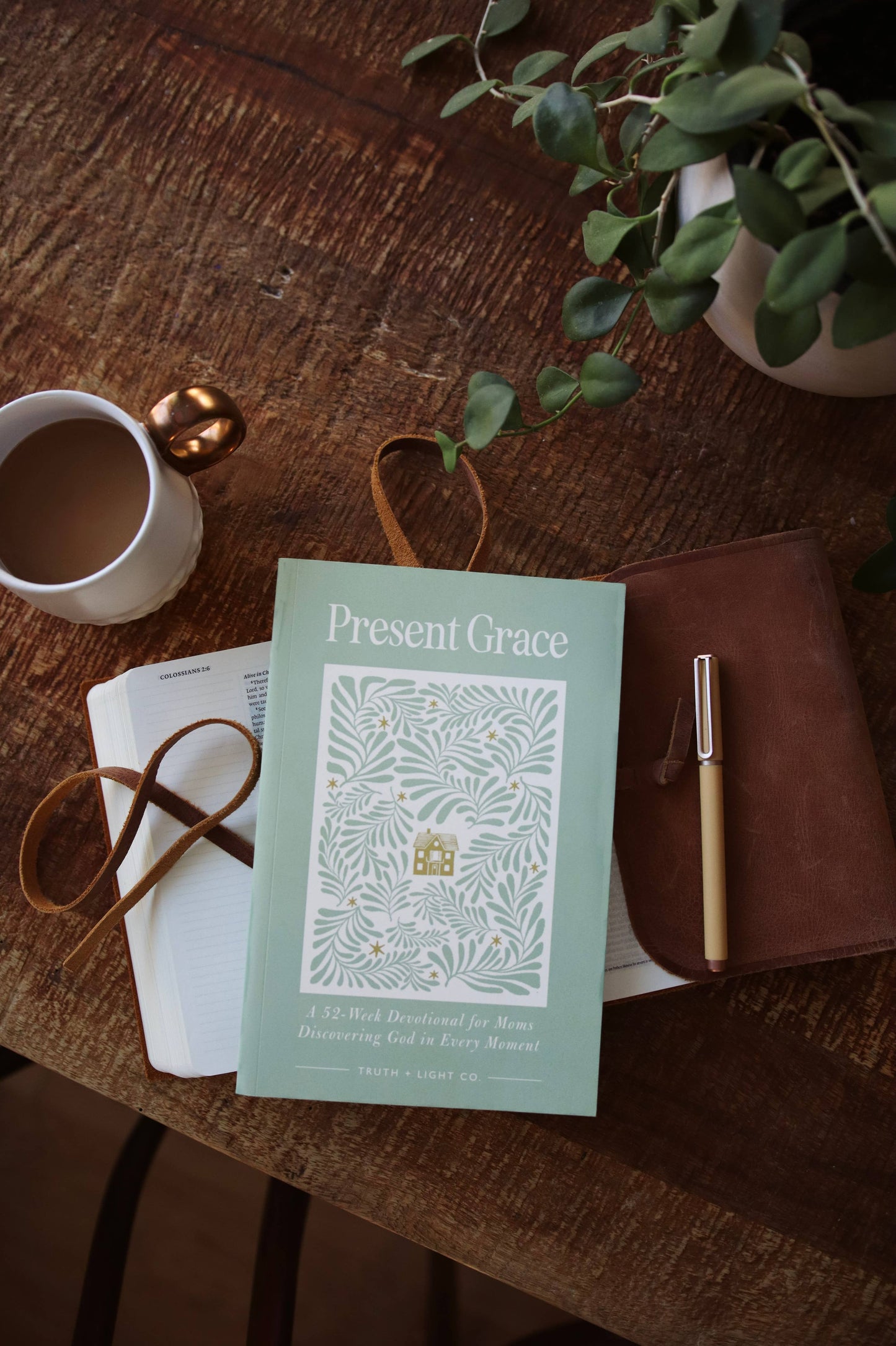 Present Grace: A 52-Week Devotional for Moms (Gift Book)