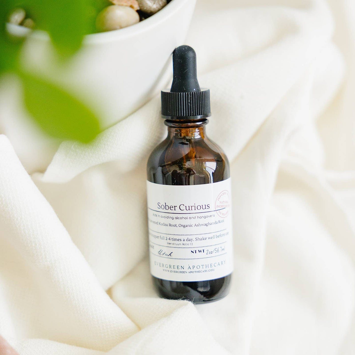 Sober Curious Tincture, Alcohol Free, 2oz