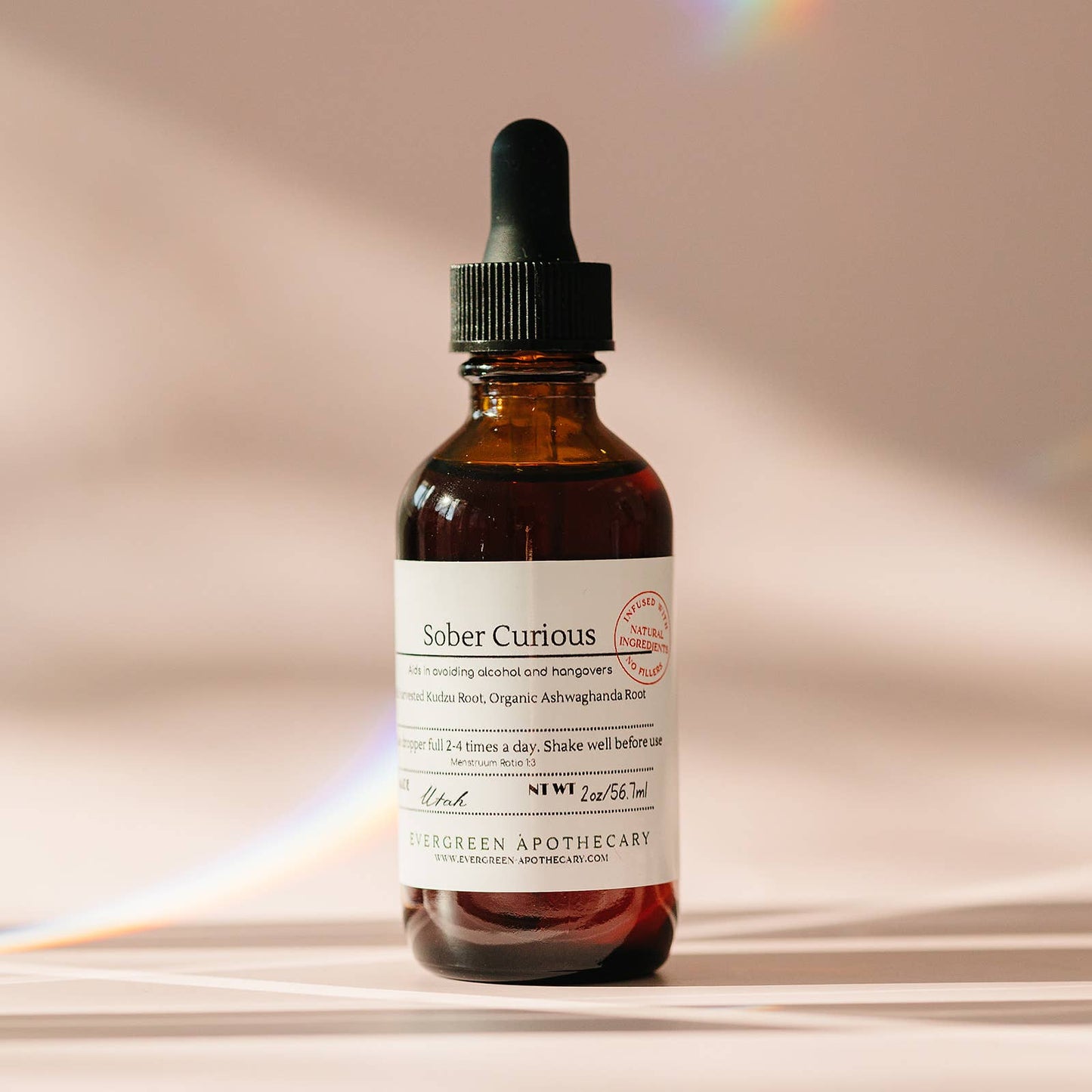 Sober Curious Tincture, Alcohol Free, 2oz