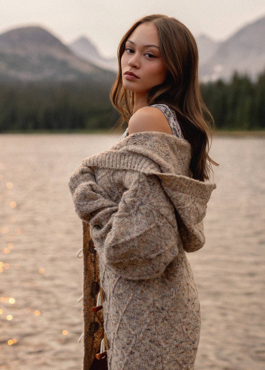 Rianne Sweater in Heather Camel