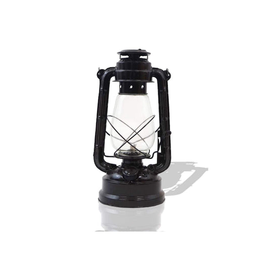 Decorative Hurricane Lantern, Large, Dark Brown